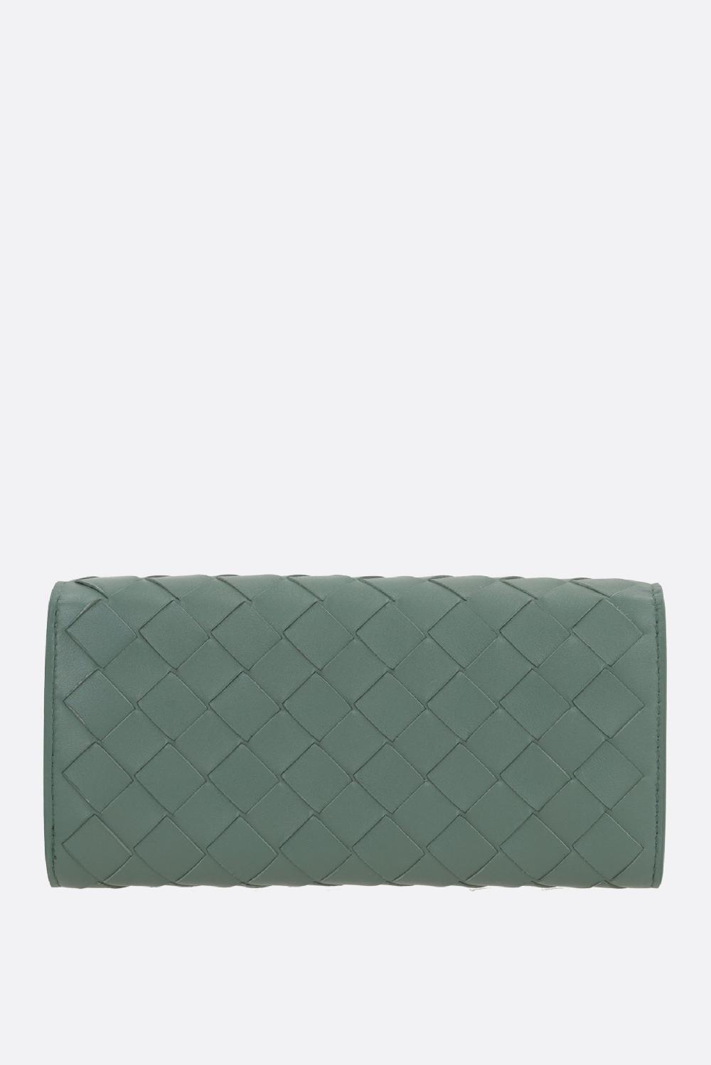 BOTTEGA VENETA Portafogli Continental In Intrecciato Nappa