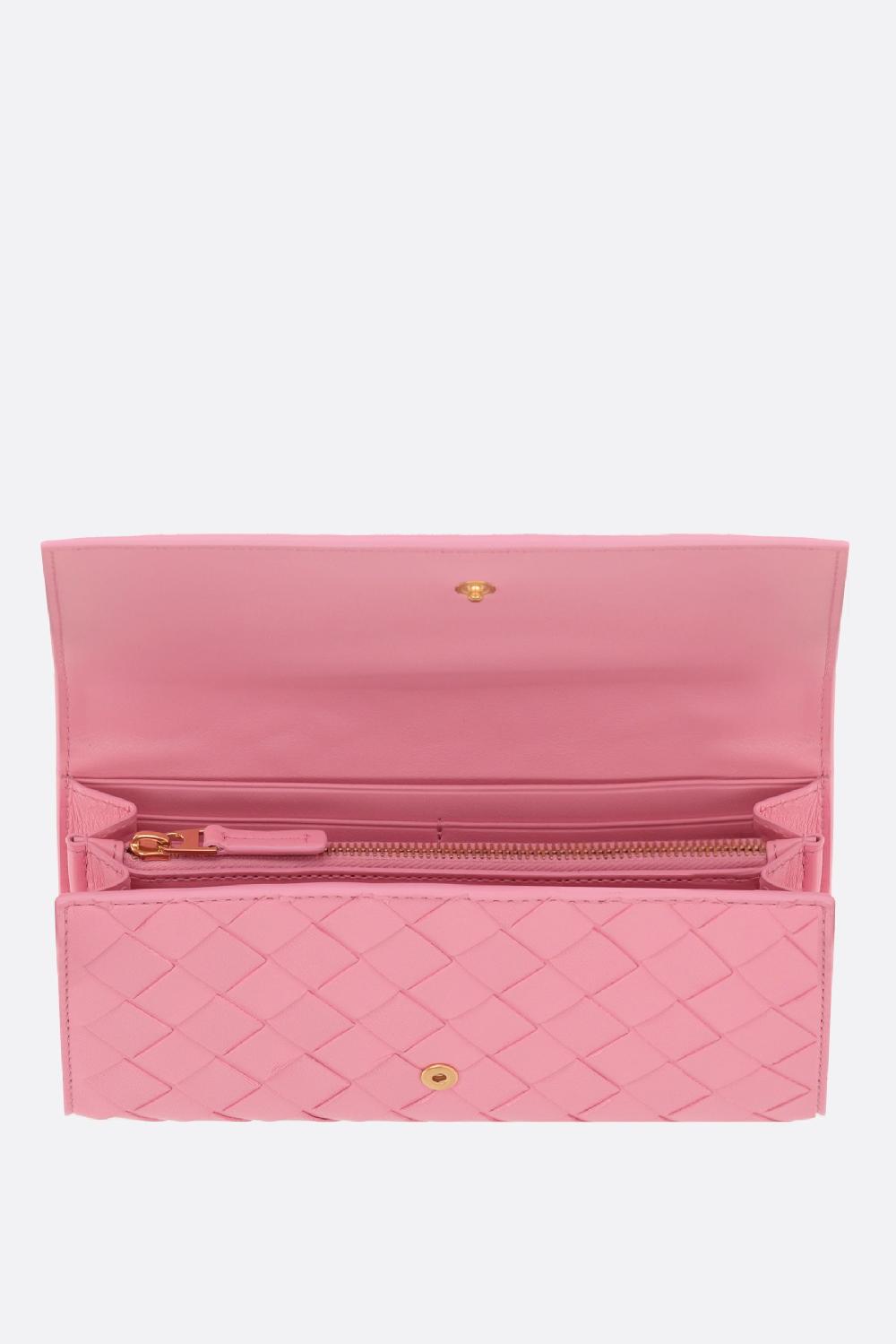 BOTTEGA VENETA Portafogli Continental In Intrecciato Nappa