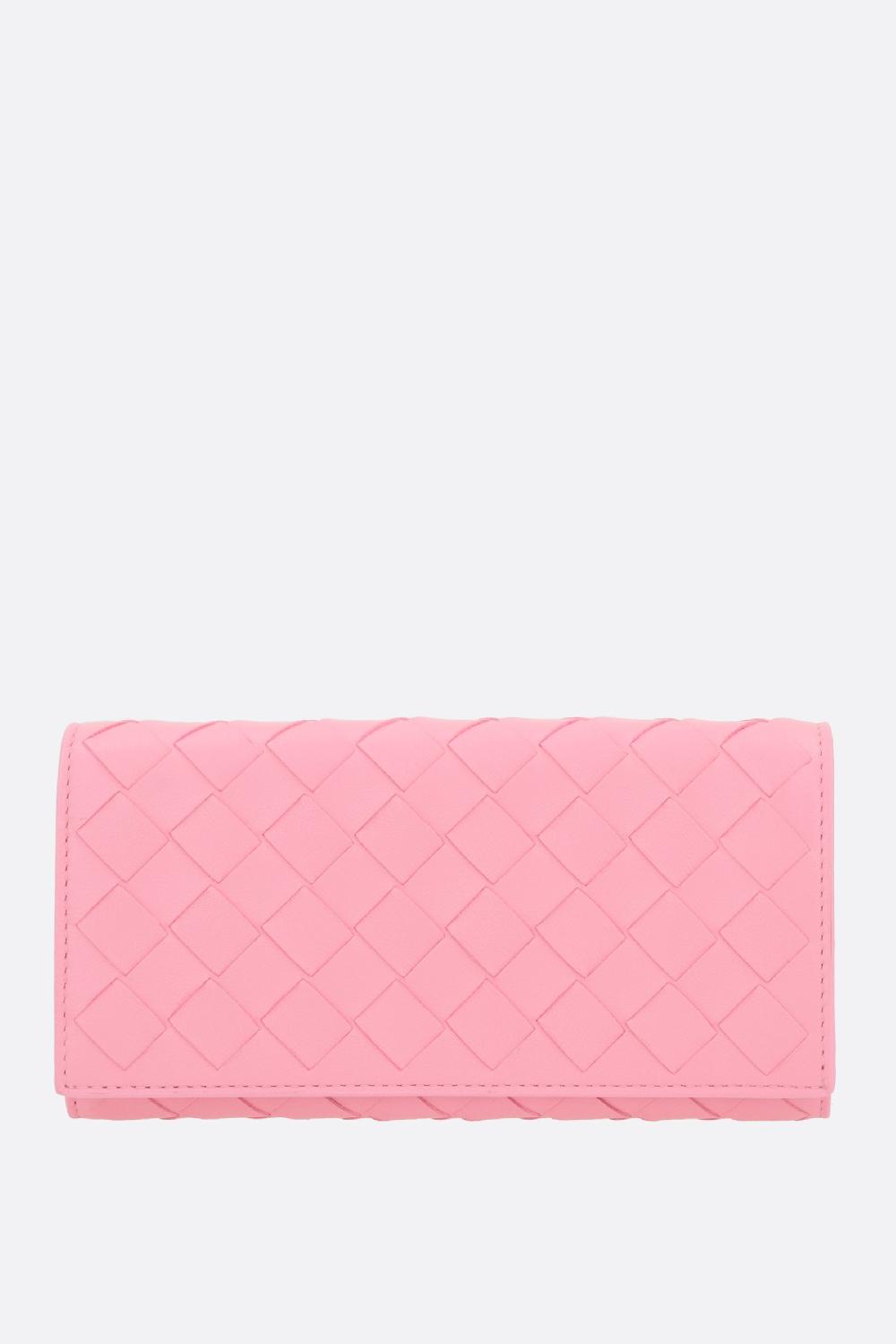 BOTTEGA VENETA portafogli continental in Intrecciato nappa