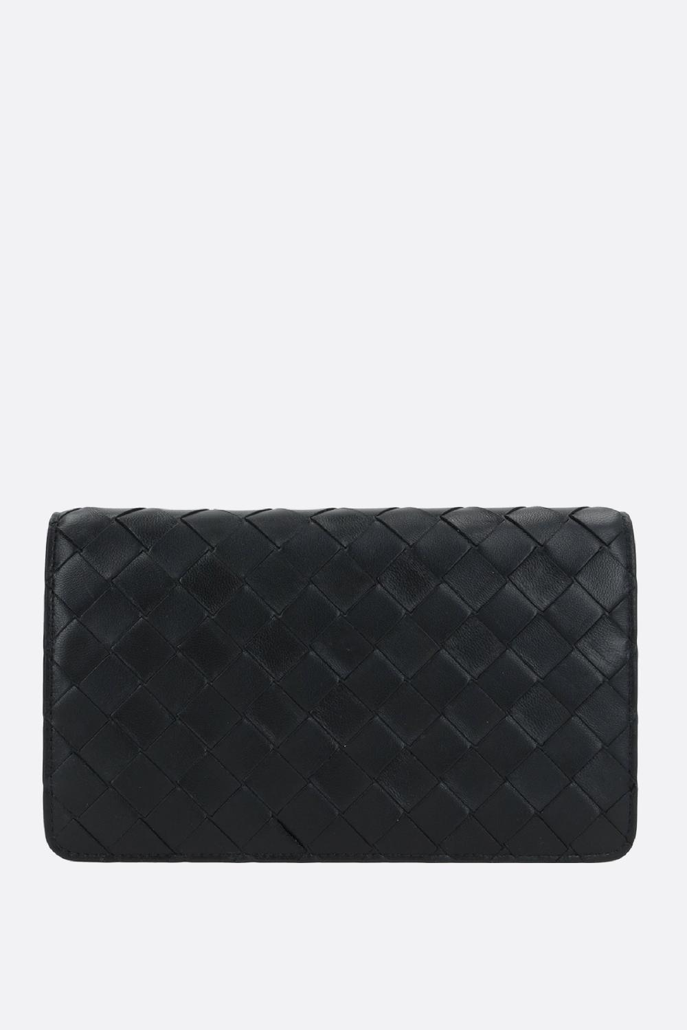BOTTEGA VENETA portafogli continental in Intrecciato nappa