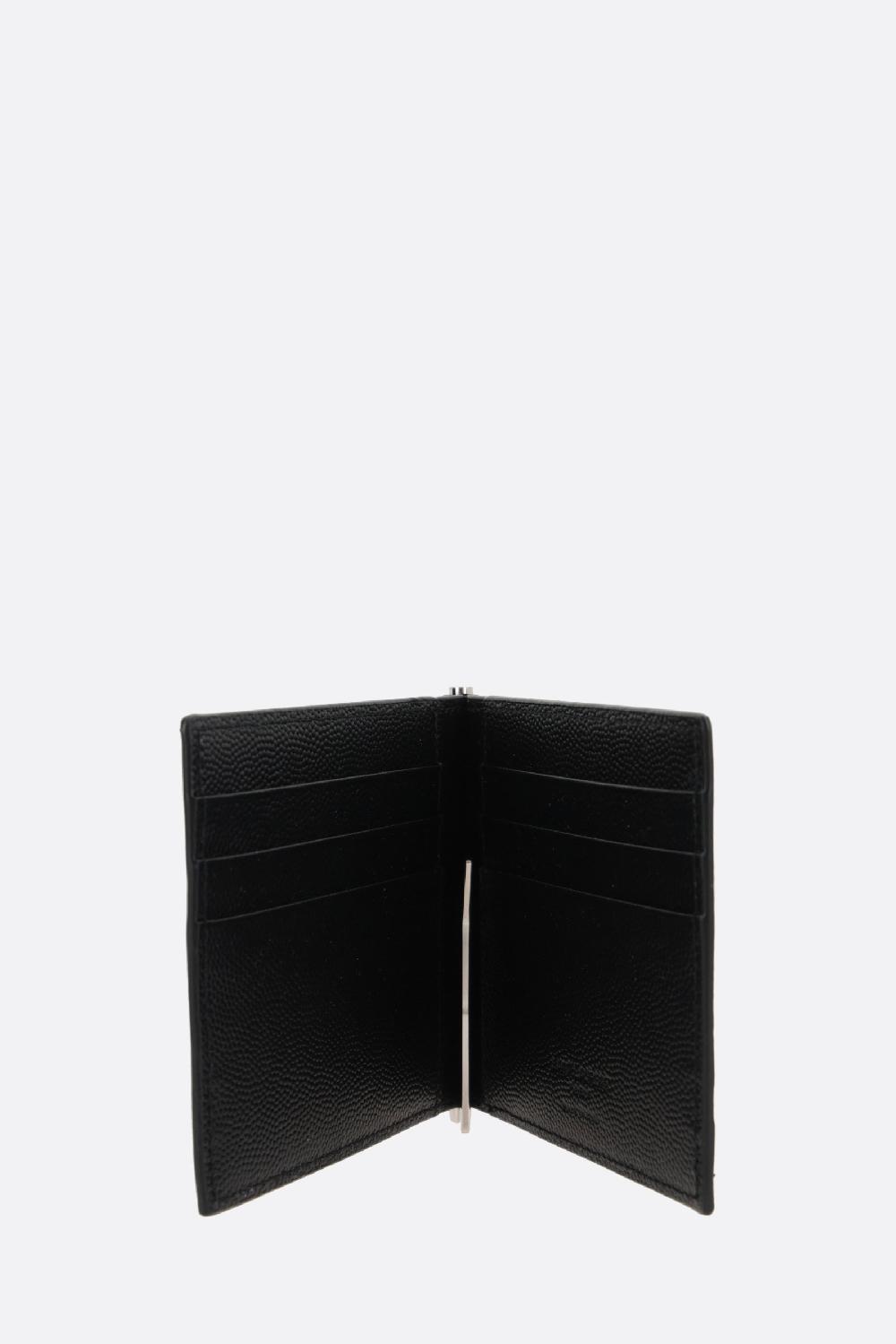 SAINT LAURENT Portafogli Saint Laurent Paris In Pelle Grain De Poudre