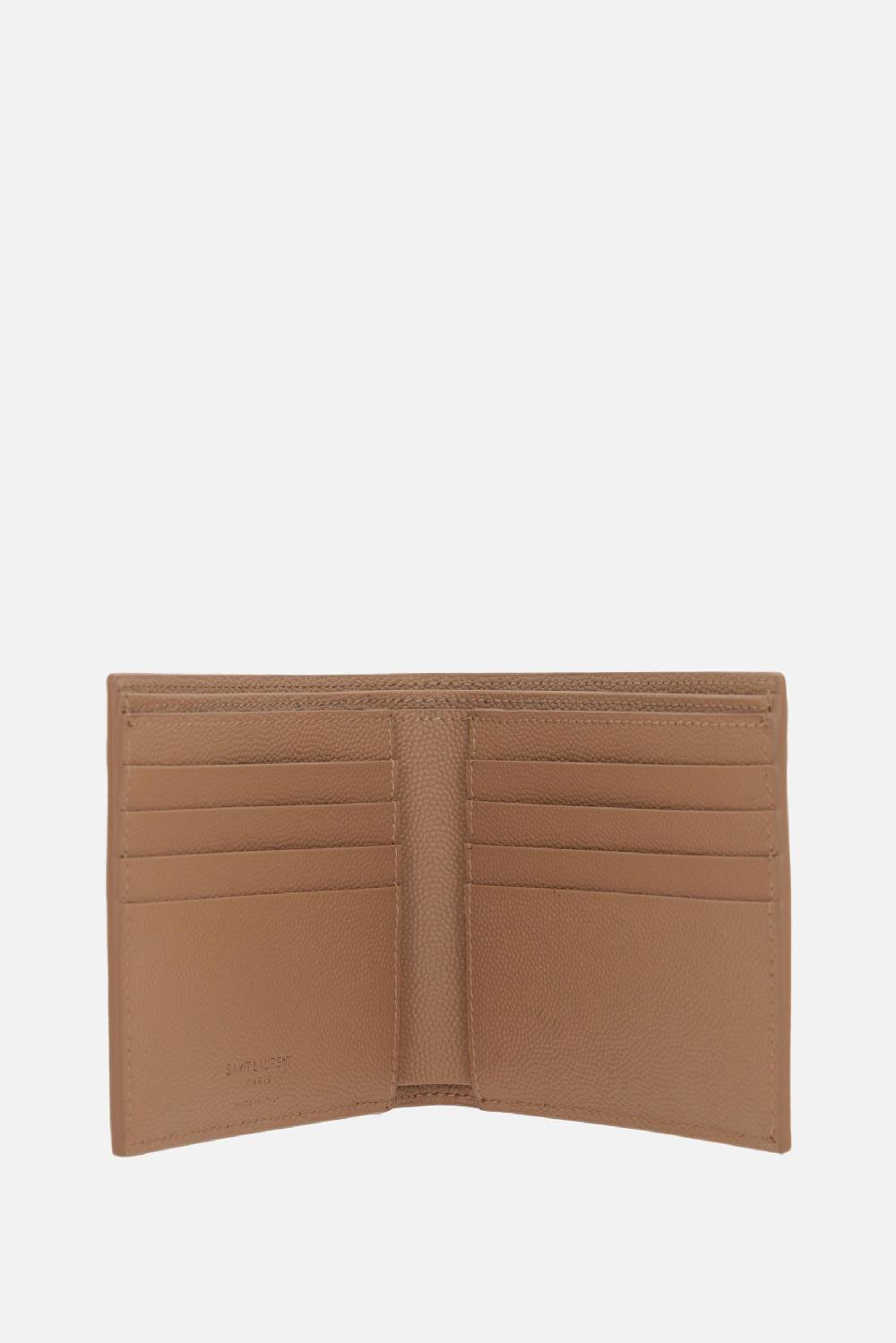 SAINT LAURENT Portafogli Saint Laurent Paris In Pelle Grain De Poudre