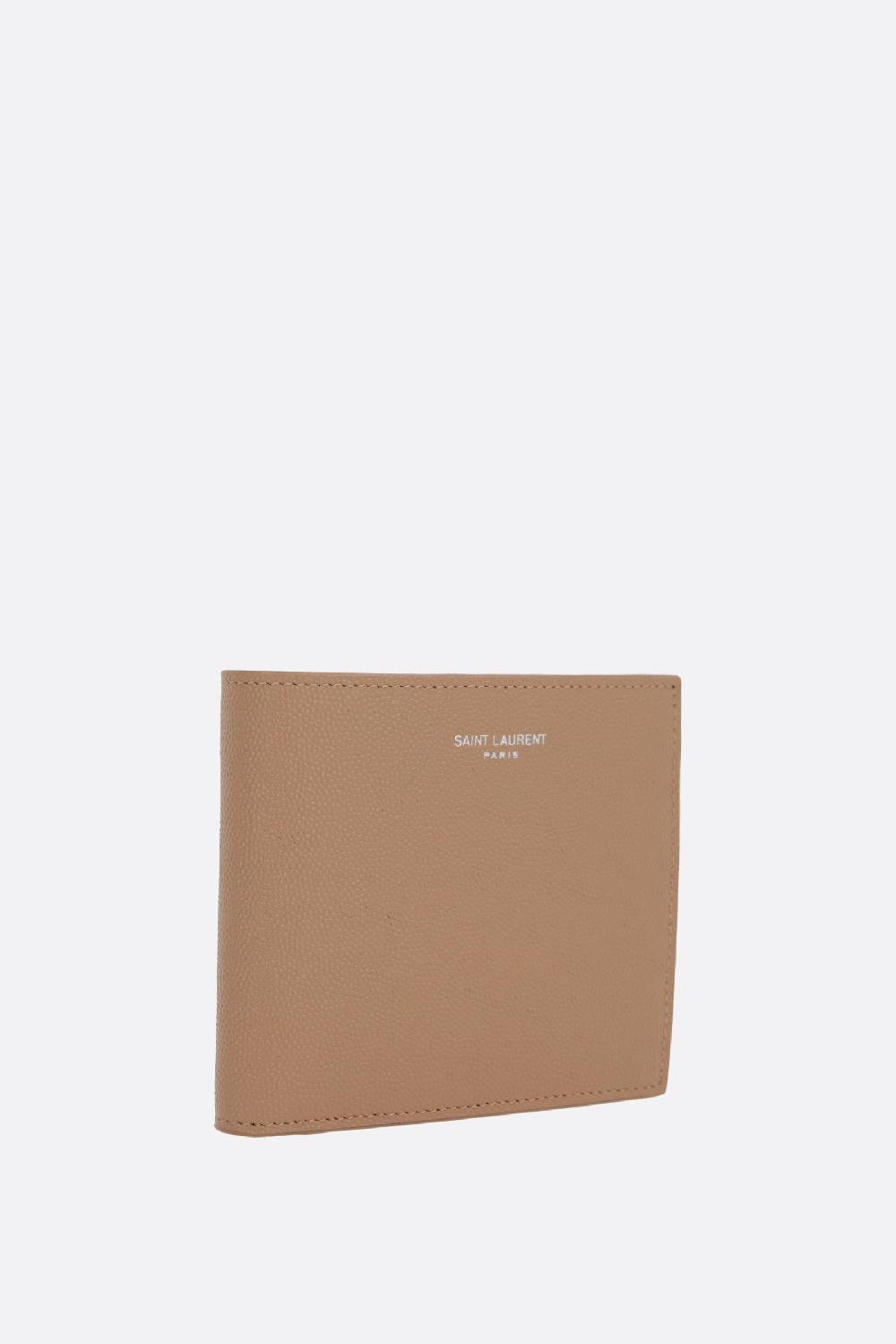 SAINT LAURENT Portafogli Saint Laurent Paris In Pelle Grain De Poudre