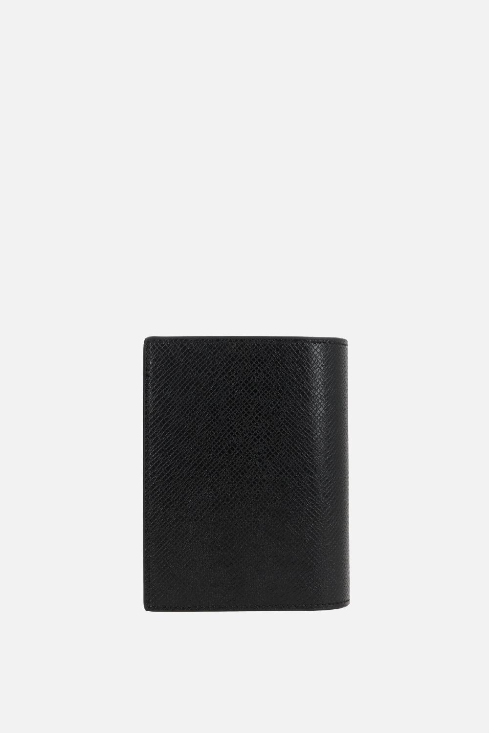 SAINT LAURENT Portafogli Saint Laurent Paris In Pelle Texturizzata