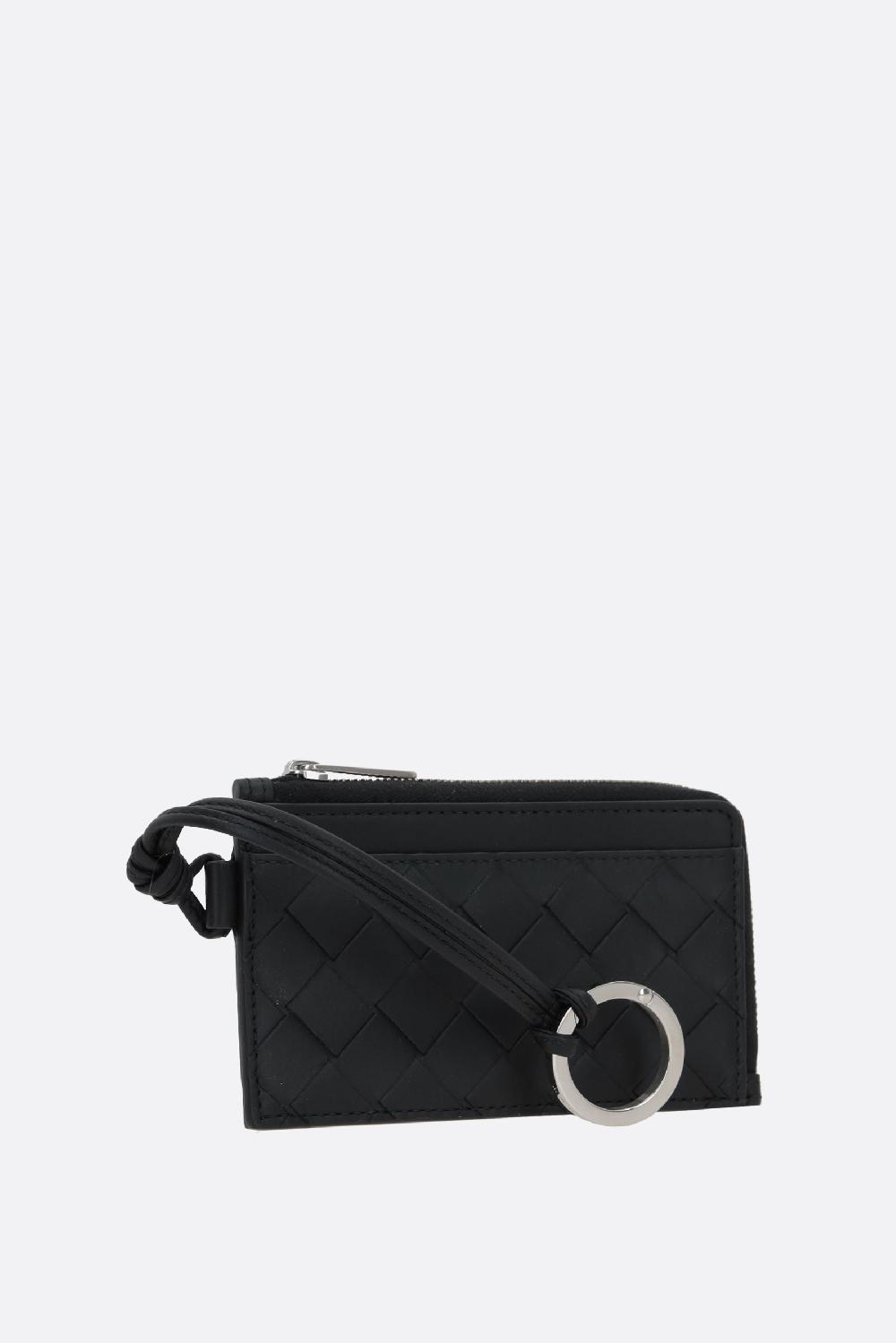 BOTTEGA VENETA Portamonete In Intrecciato VN Con Portachiavi