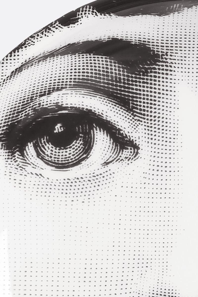 FORNASETTI Posacenere Rotondo Tema E Variazioni N° 1 In Porcellana