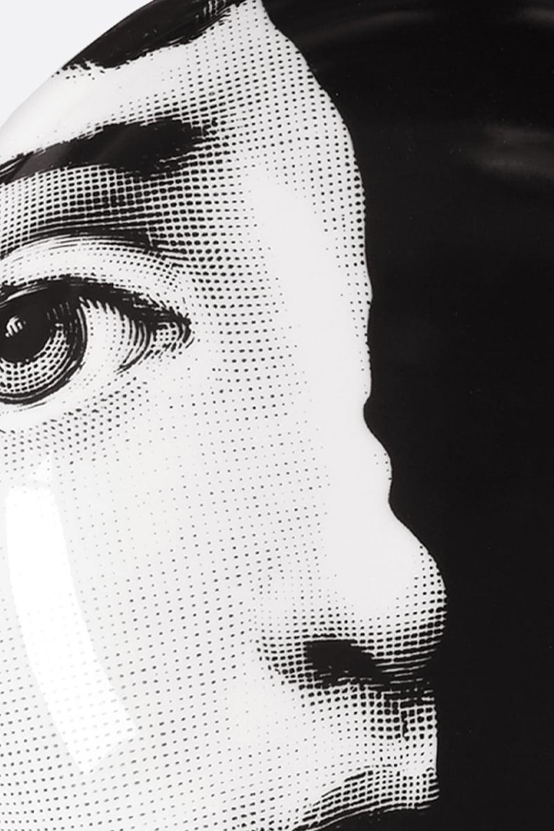 FORNASETTI Posacenere Rotondo Tema E Variazioni N° 10 In Porcellana