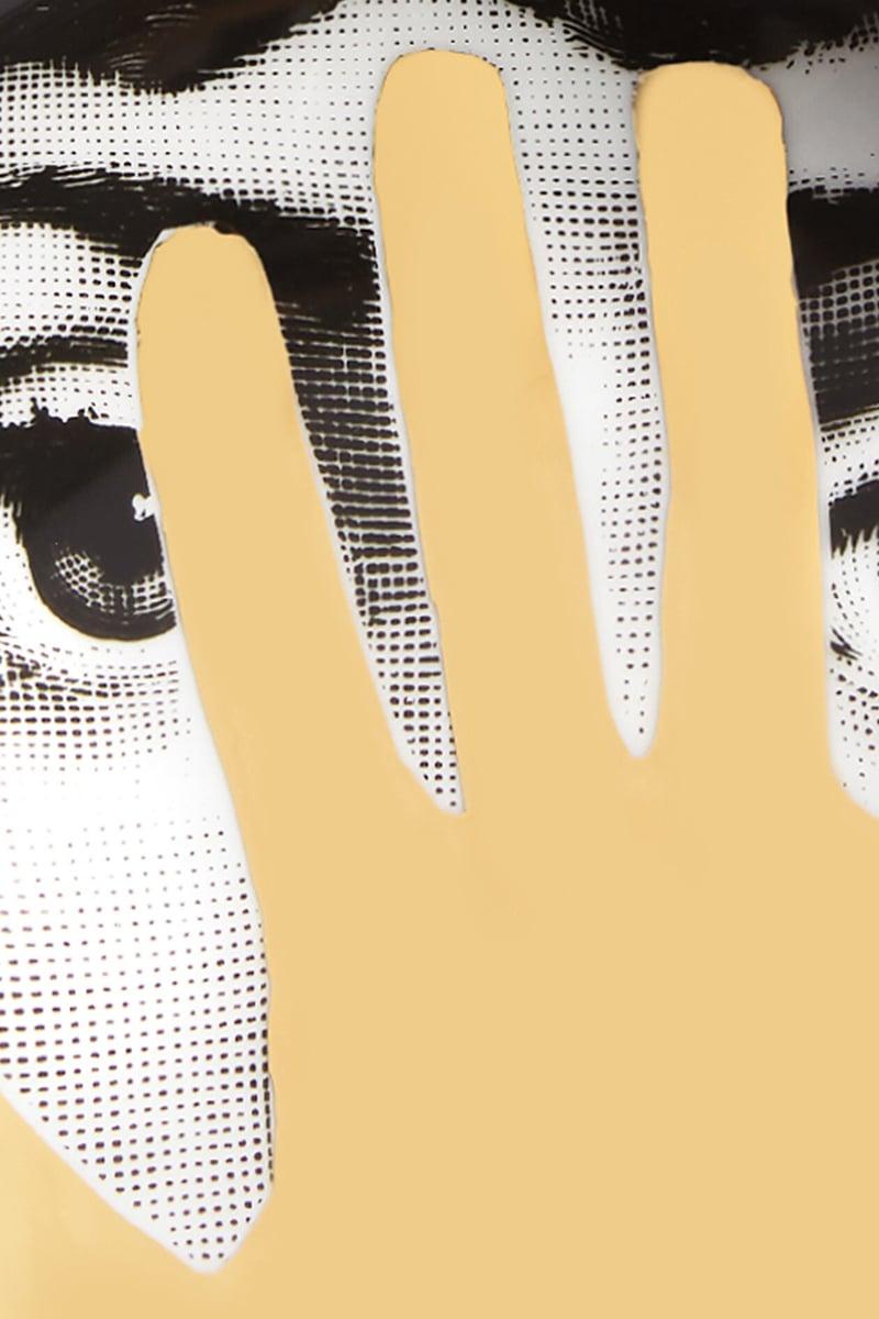 FORNASETTI Posacenere Rotondo Tema E Variazioni N° 16 In Porcellana