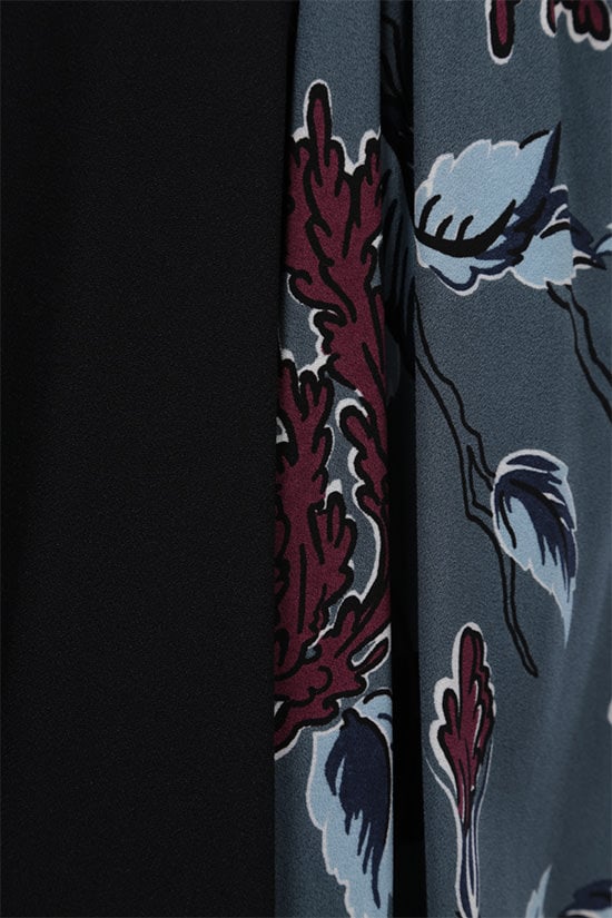 PRADA Abito Midi In Sablé Ricamato