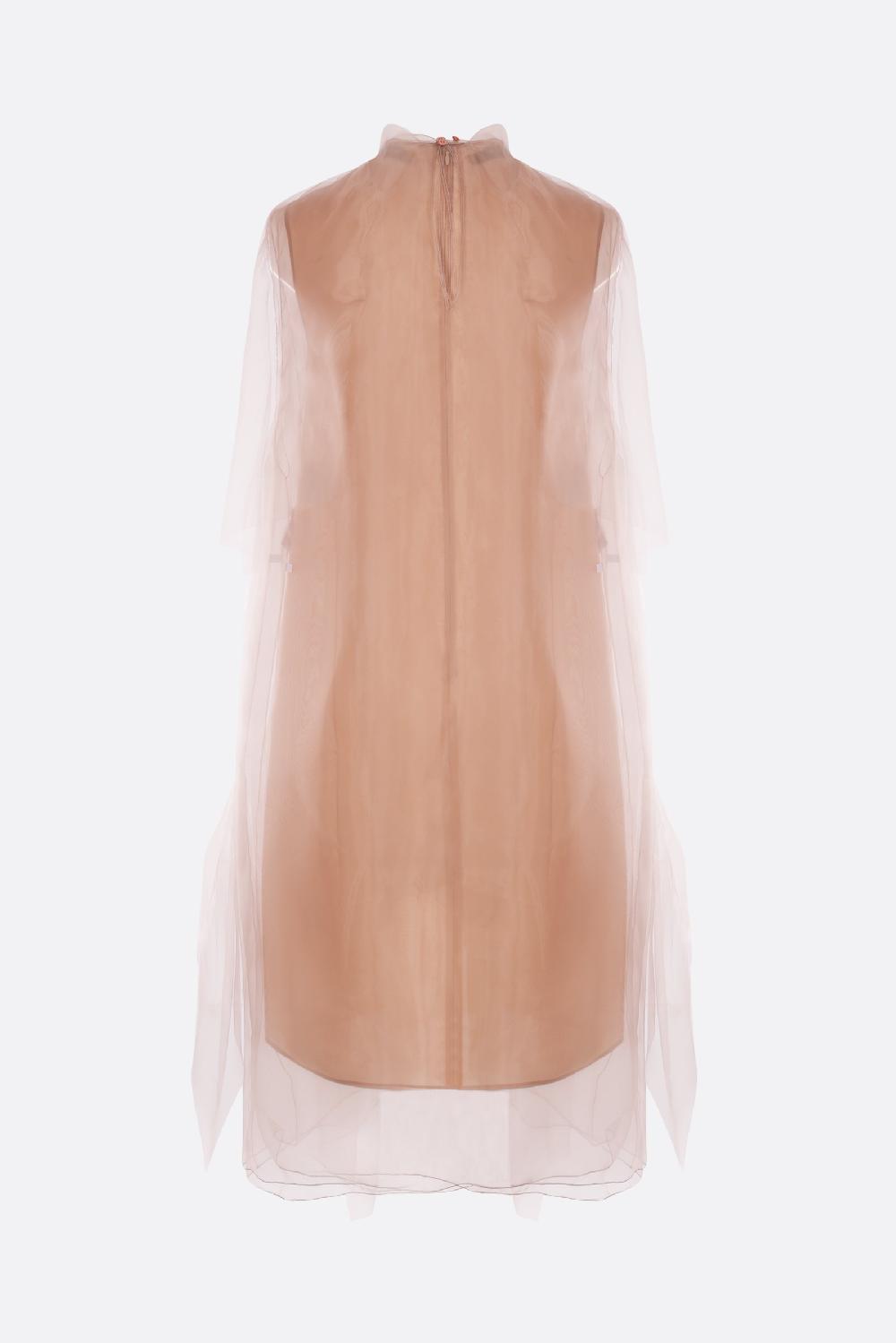 PRADA Abito Smanicato In Voile Tec