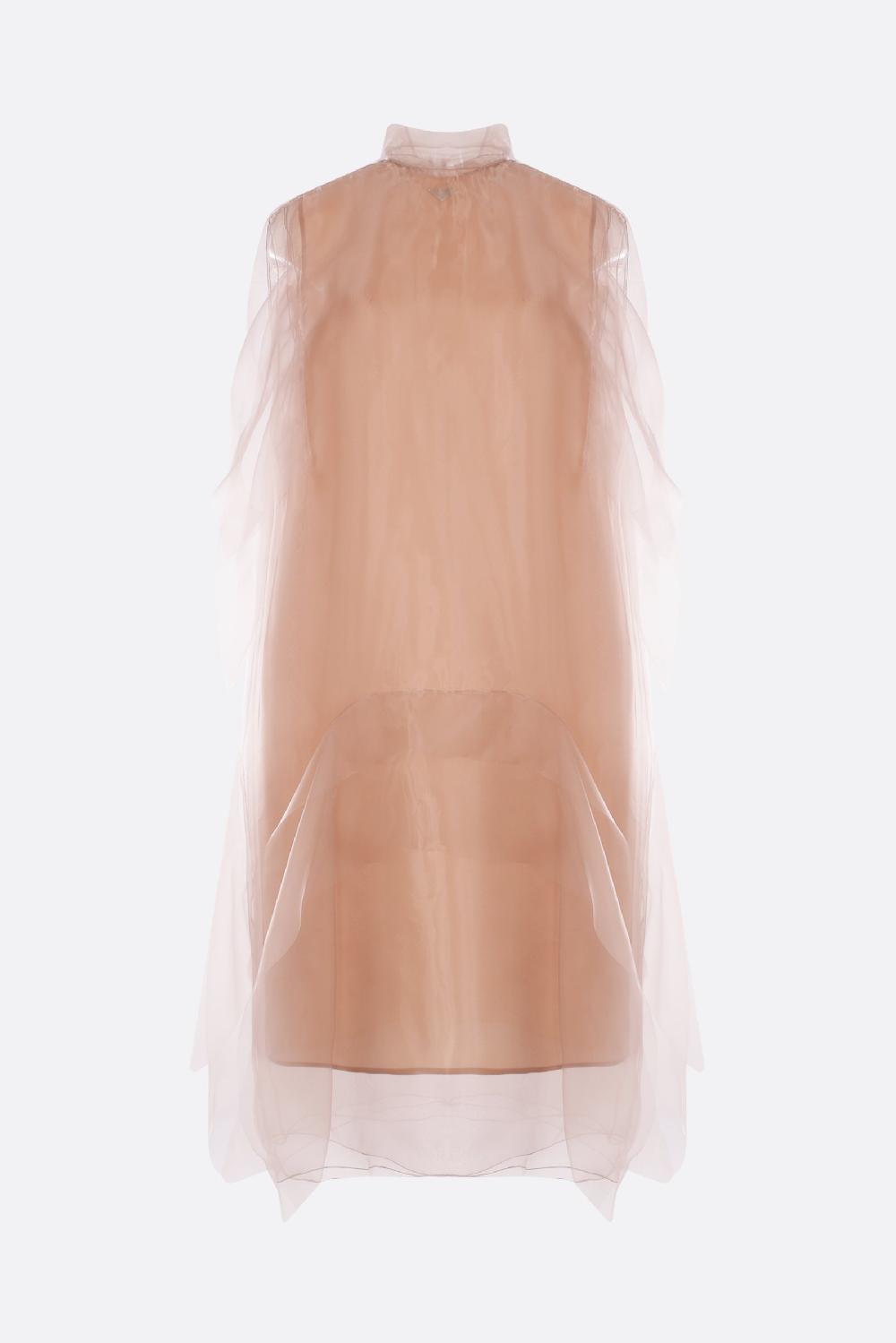 PRADA abito smanicato in voile tec