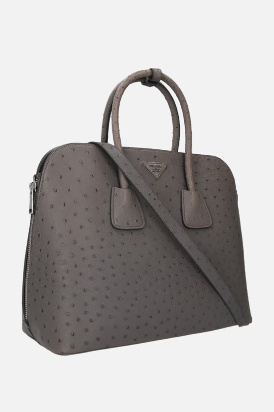 PRADA Borsa A Mano In Pelle Di Struzzo