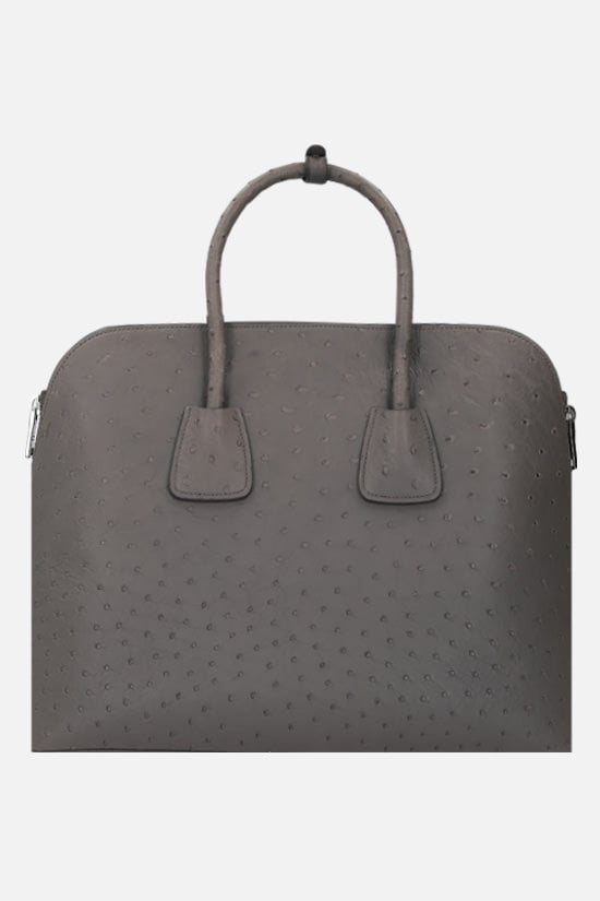 PRADA Borsa A Mano In Pelle Di Struzzo