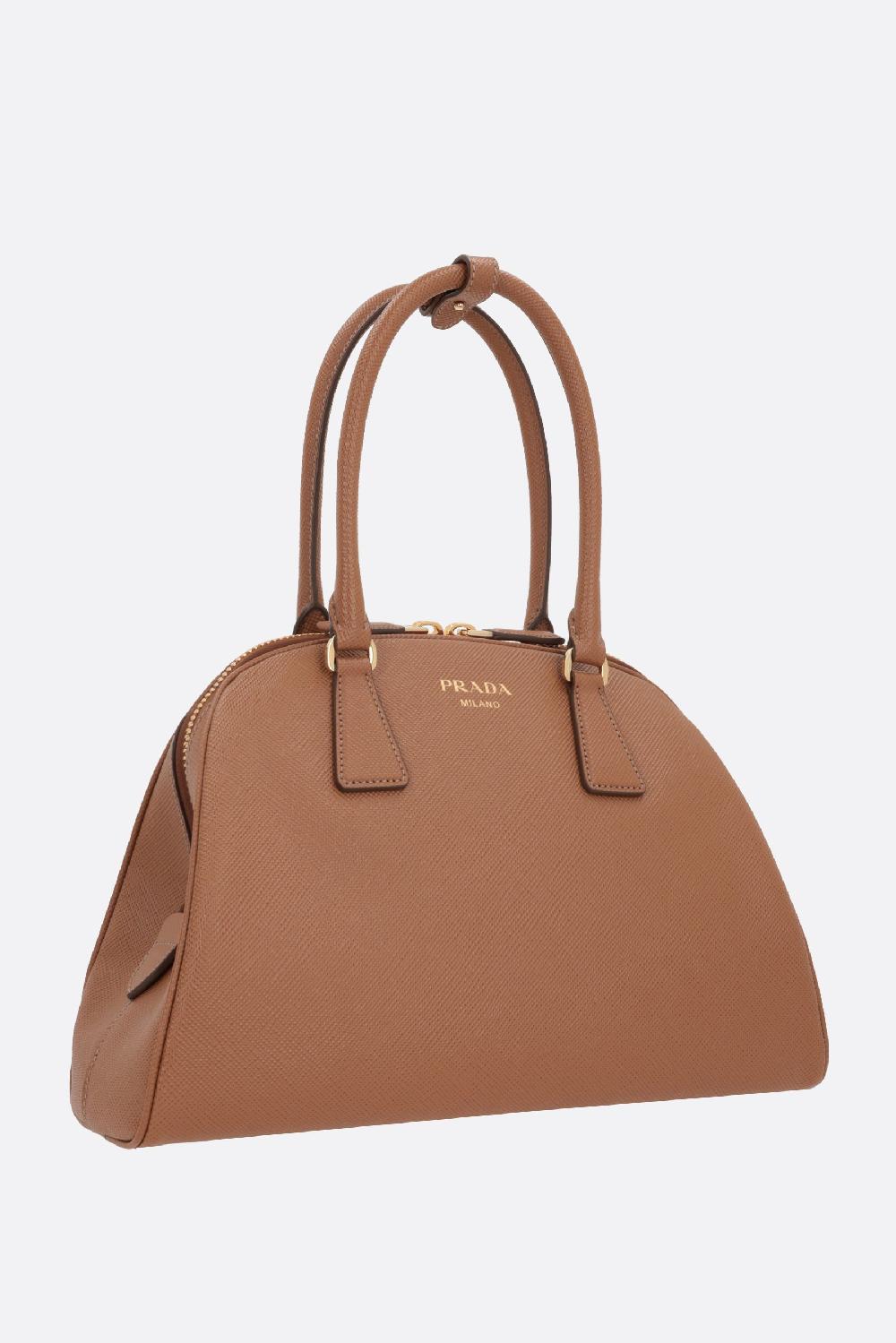 PRADA Borsa A Mano Media In Pelle Saffiano