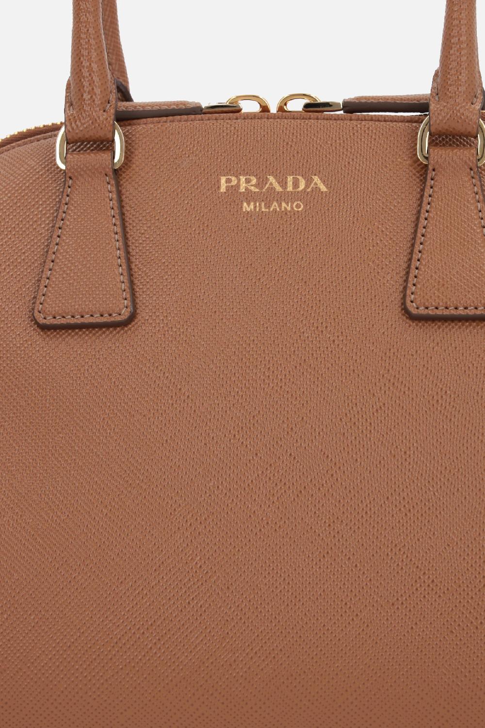 PRADA Borsa A Mano Media In Pelle Saffiano