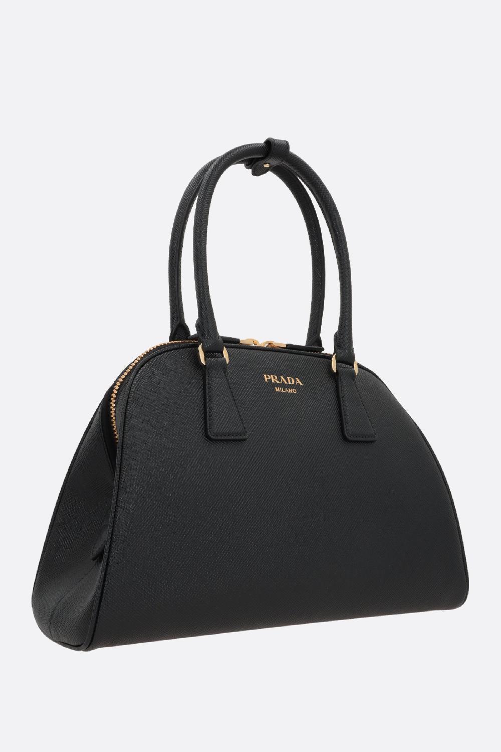 PRADA Borsa A Mano Media In Pelle Saffiano