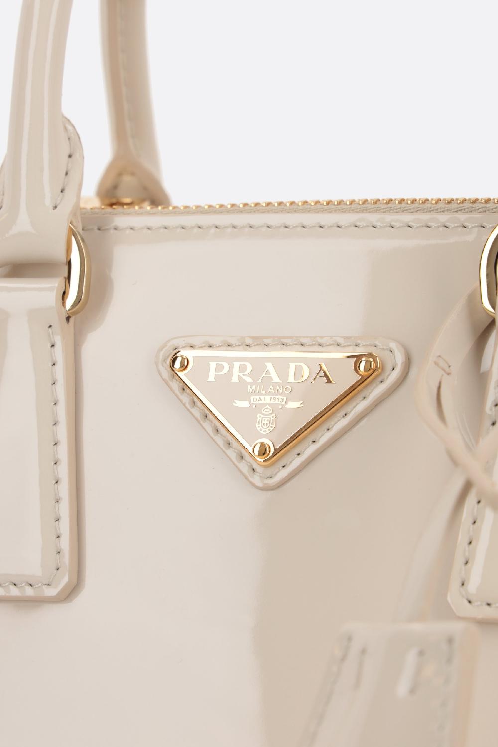 PRADA Borsa A Mano Prada Galleria Mini In Vernice