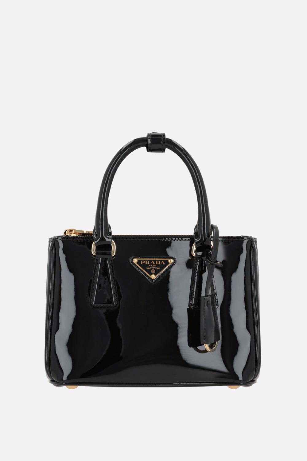 PRADA borsa a mano Prada Galleria mini in vernice