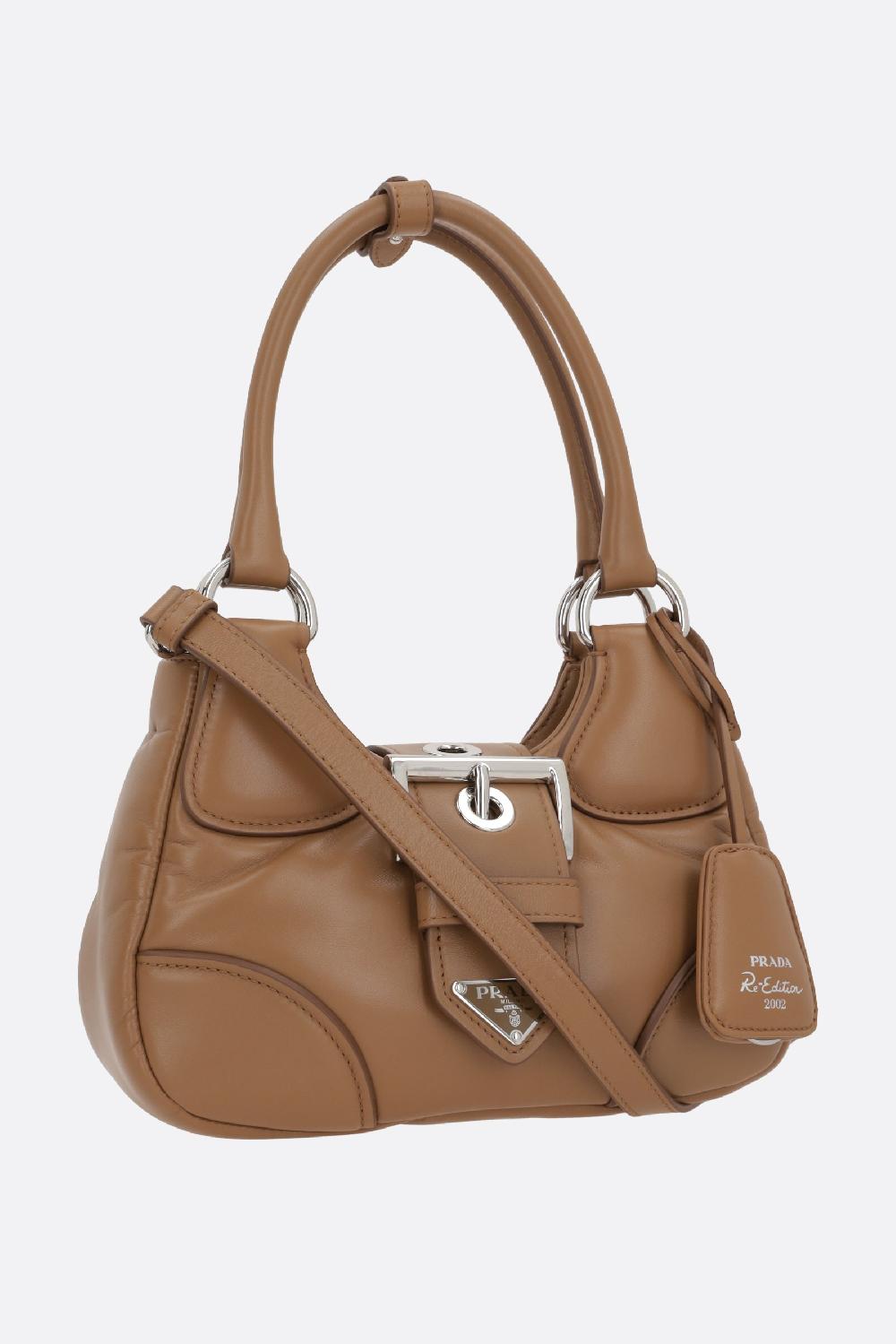 PRADA Borsa A Mano Prada Moon In Nappa Imbottita