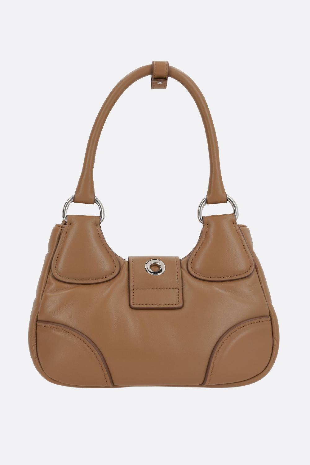 PRADA Borsa A Mano Prada Moon In Nappa Imbottita