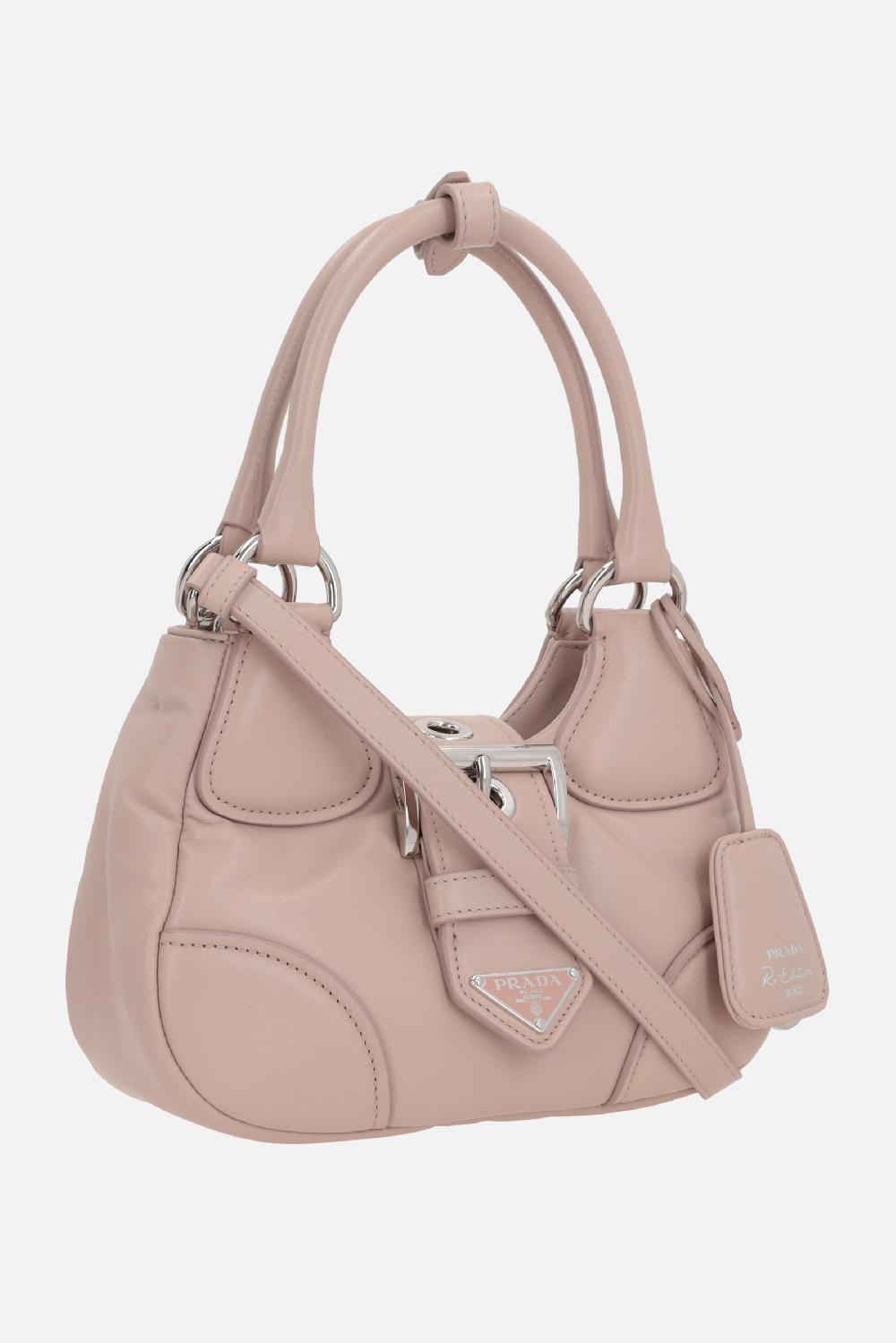 PRADA Borsa A Mano Prada Moon In Nappa Imbottita