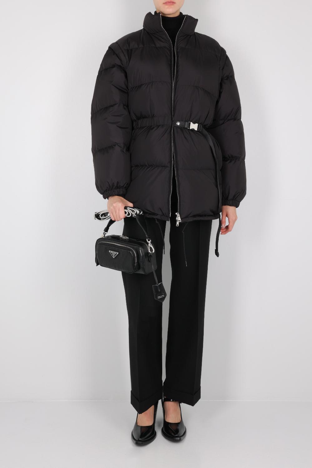 PRADA Borsa A Spalla In Nappa Antique