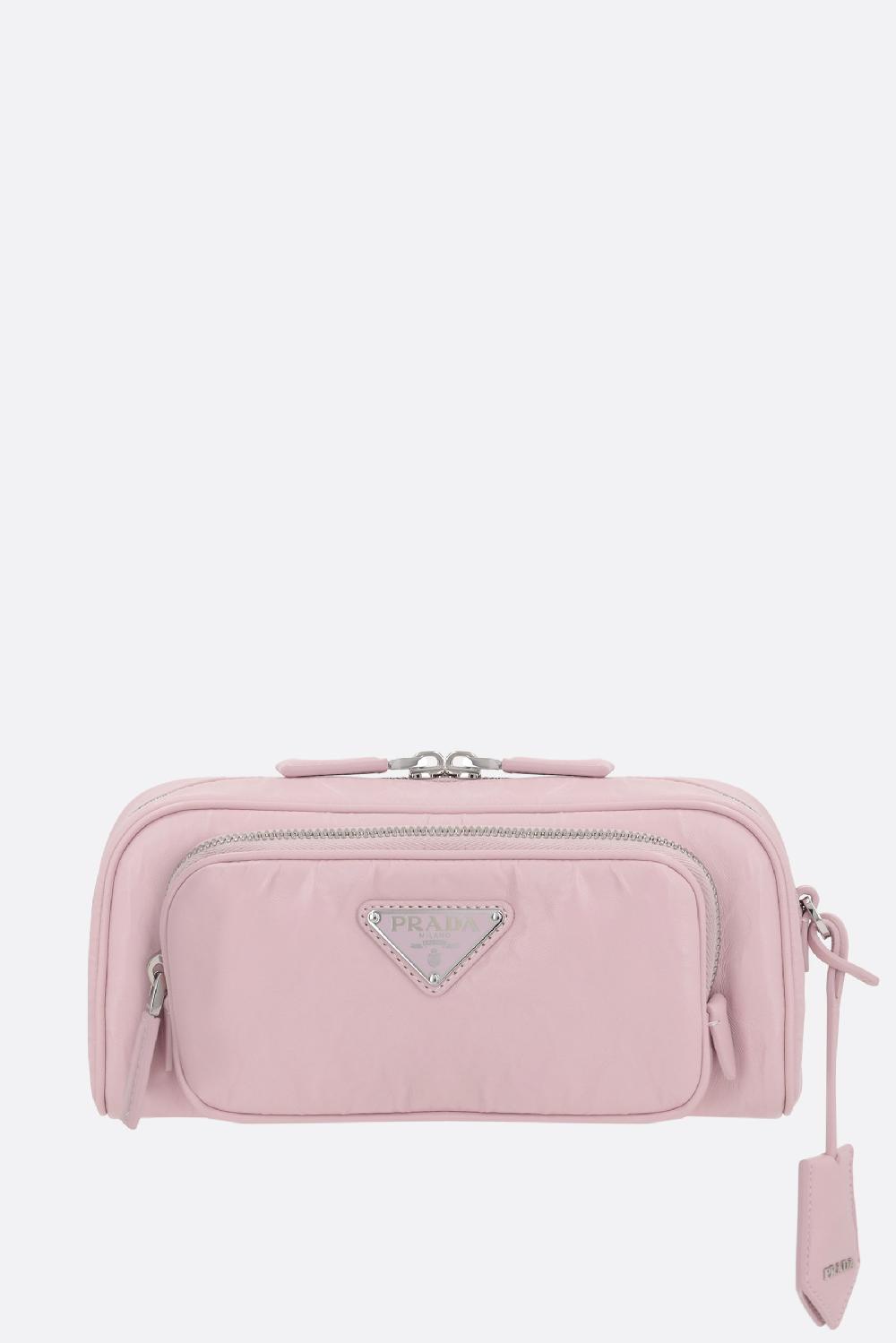 PRADA borsa a spalla in nappa antique