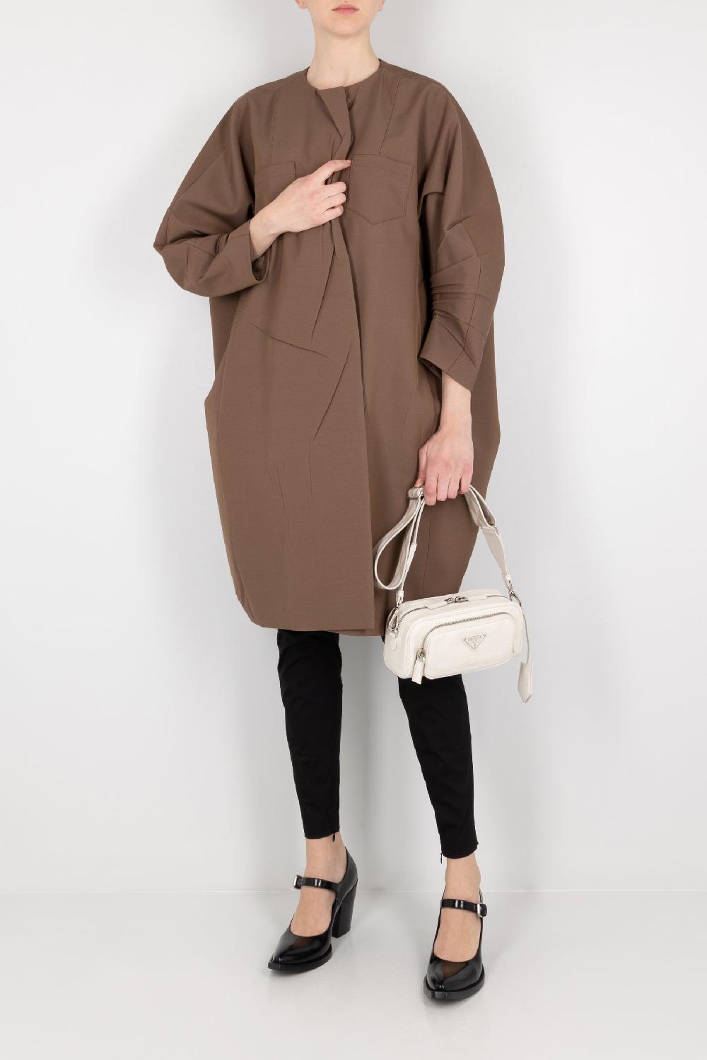 PRADA Borsa A Spalla In Nappa Antique