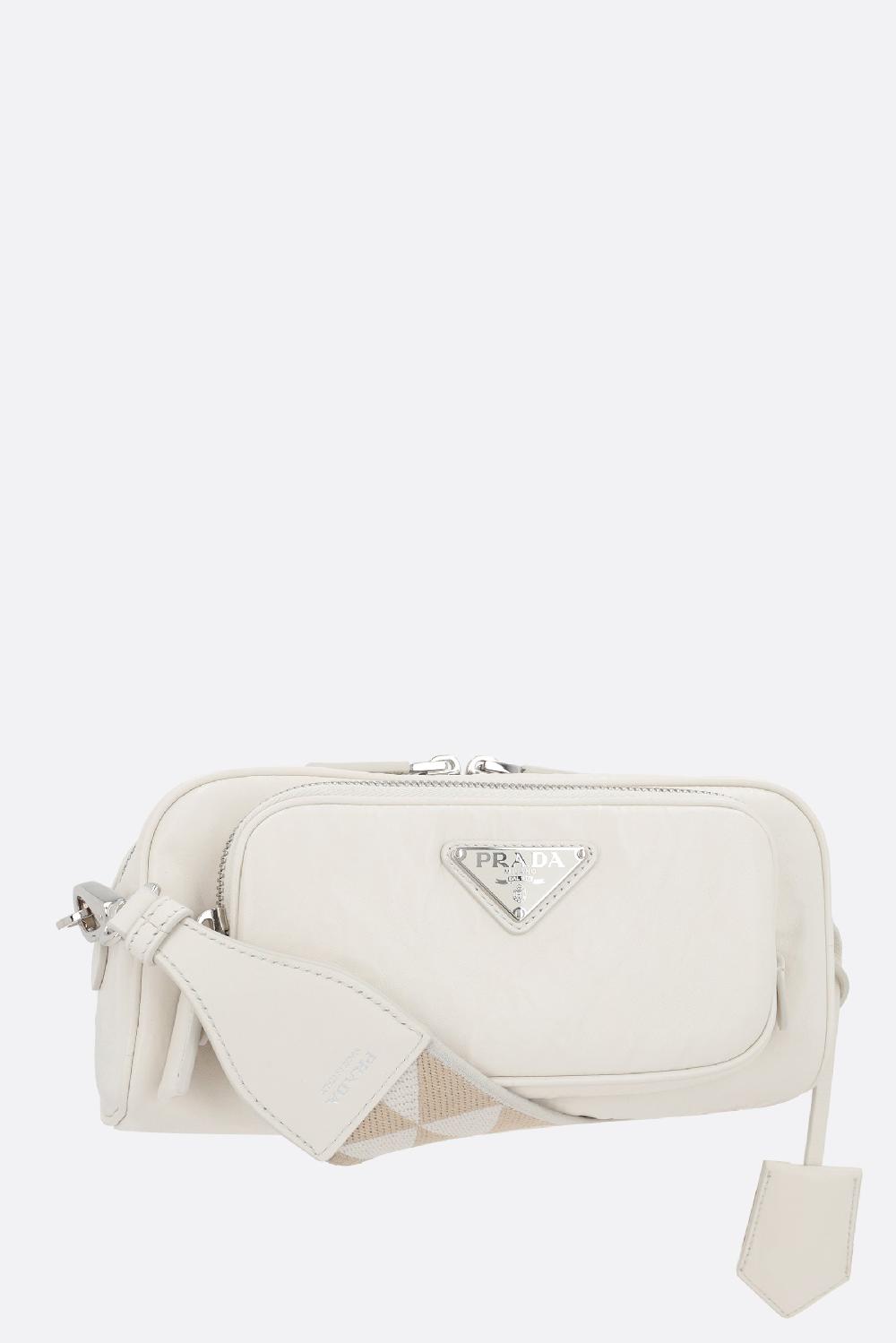 PRADA Borsa A Spalla In Nappa Antique