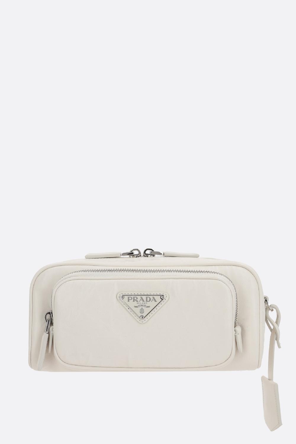 PRADA borsa a spalla in nappa antique