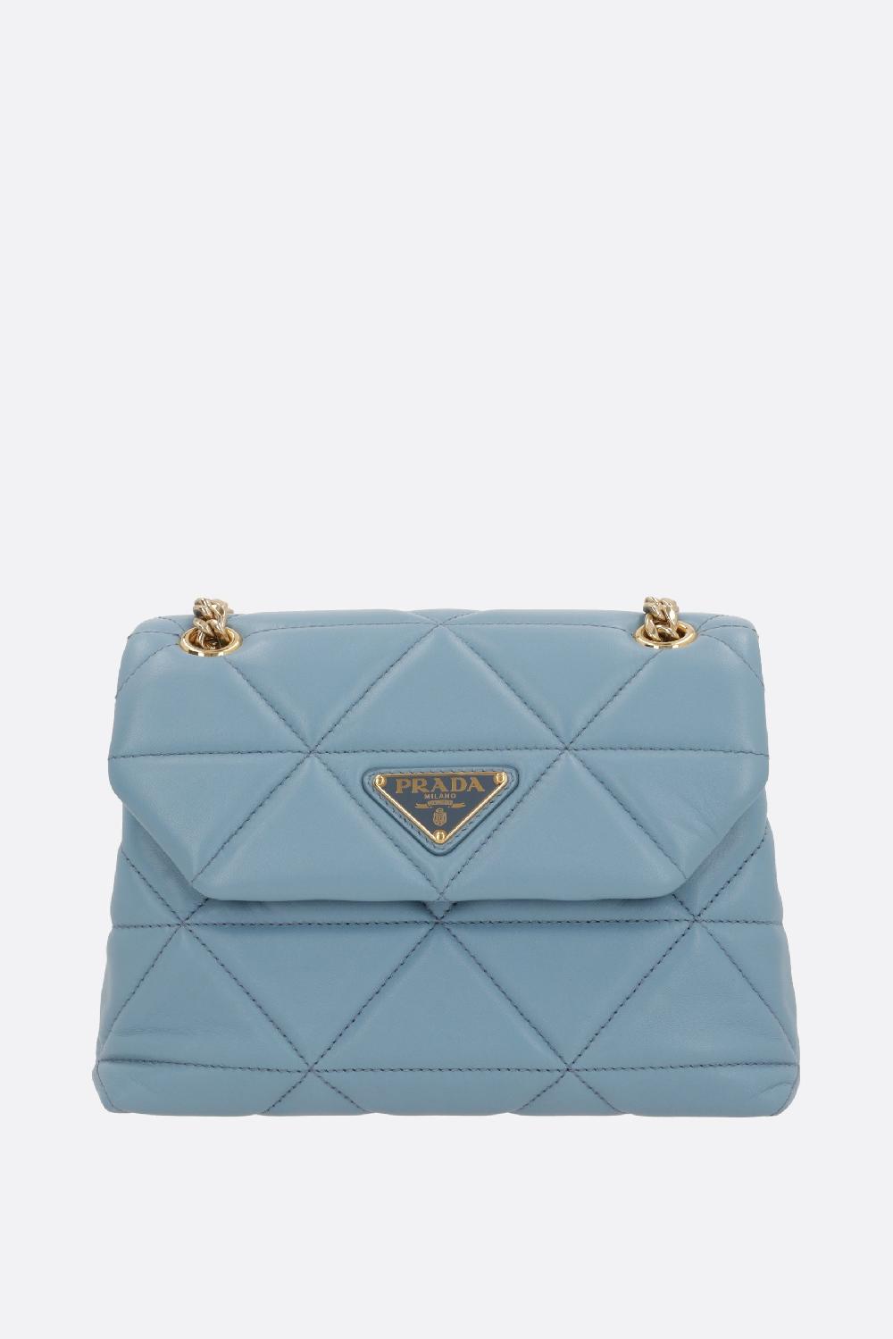 PRADA borsa a spalla in nappa matelassé