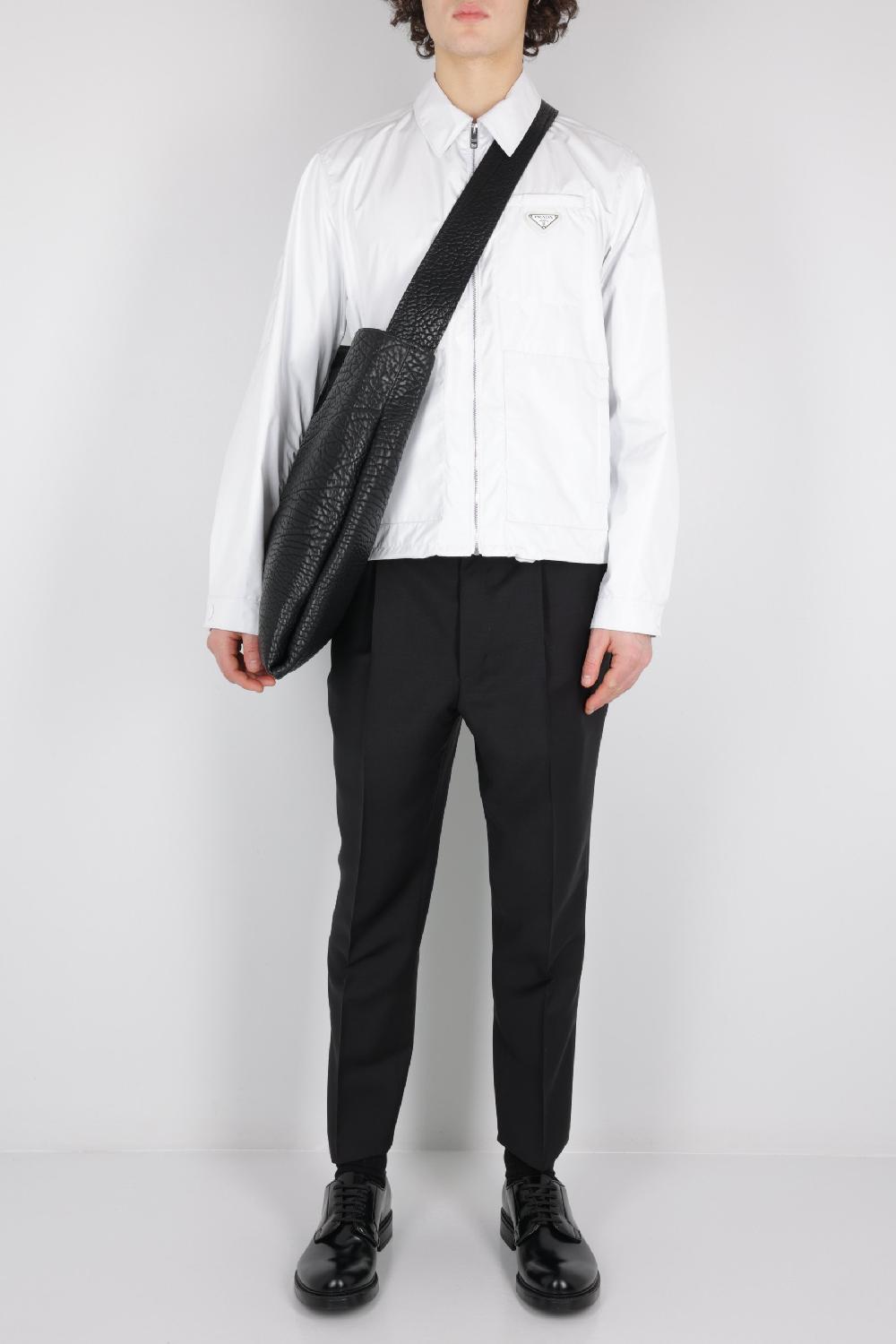 PRADA Borsa A Spalla In Pelle Bold