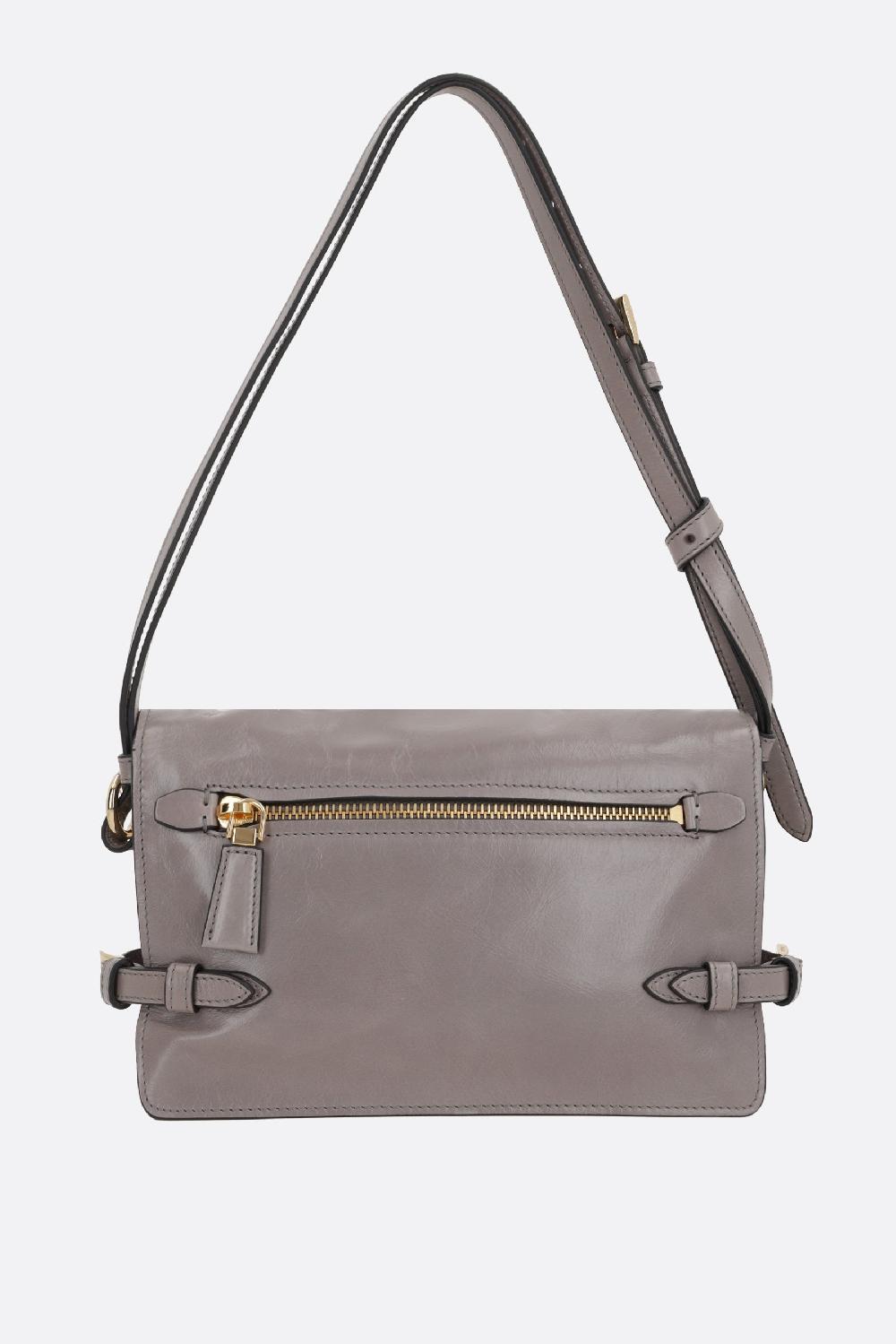 PRADA Borsa A Spalla In Pelle Soft Lux