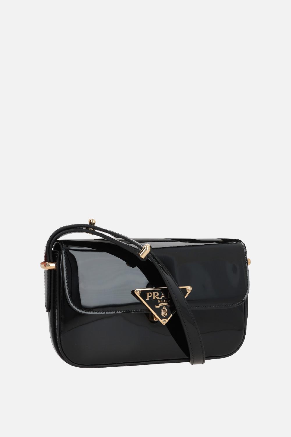 PRADA Borsa A Spalla In Vernice