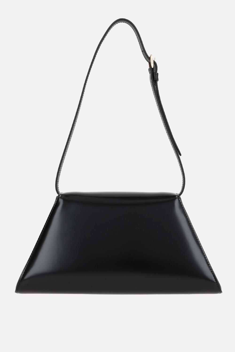 PRADA Borsa A Spalla Media In Pelle Spazzolata