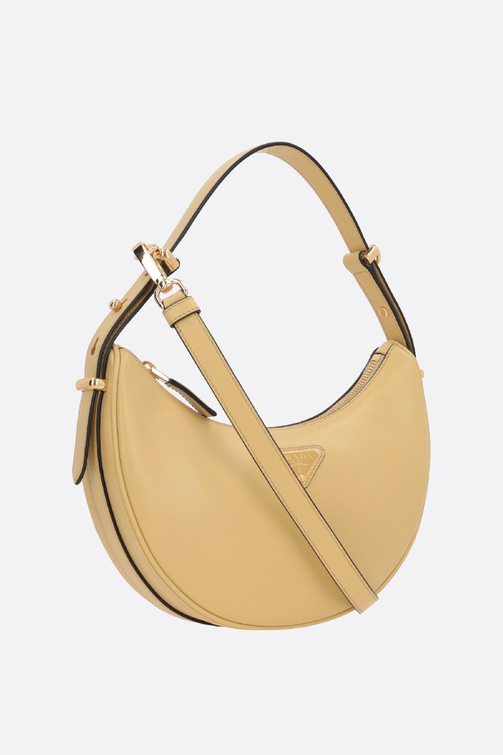 PRADA Borsa A Spalla Prada Arqué In Pelle Liscia