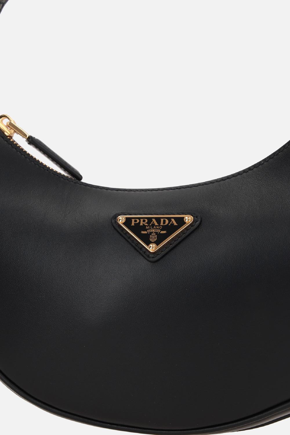 PRADA Borsa A Spalla Prada Arqué In Pelle Liscia