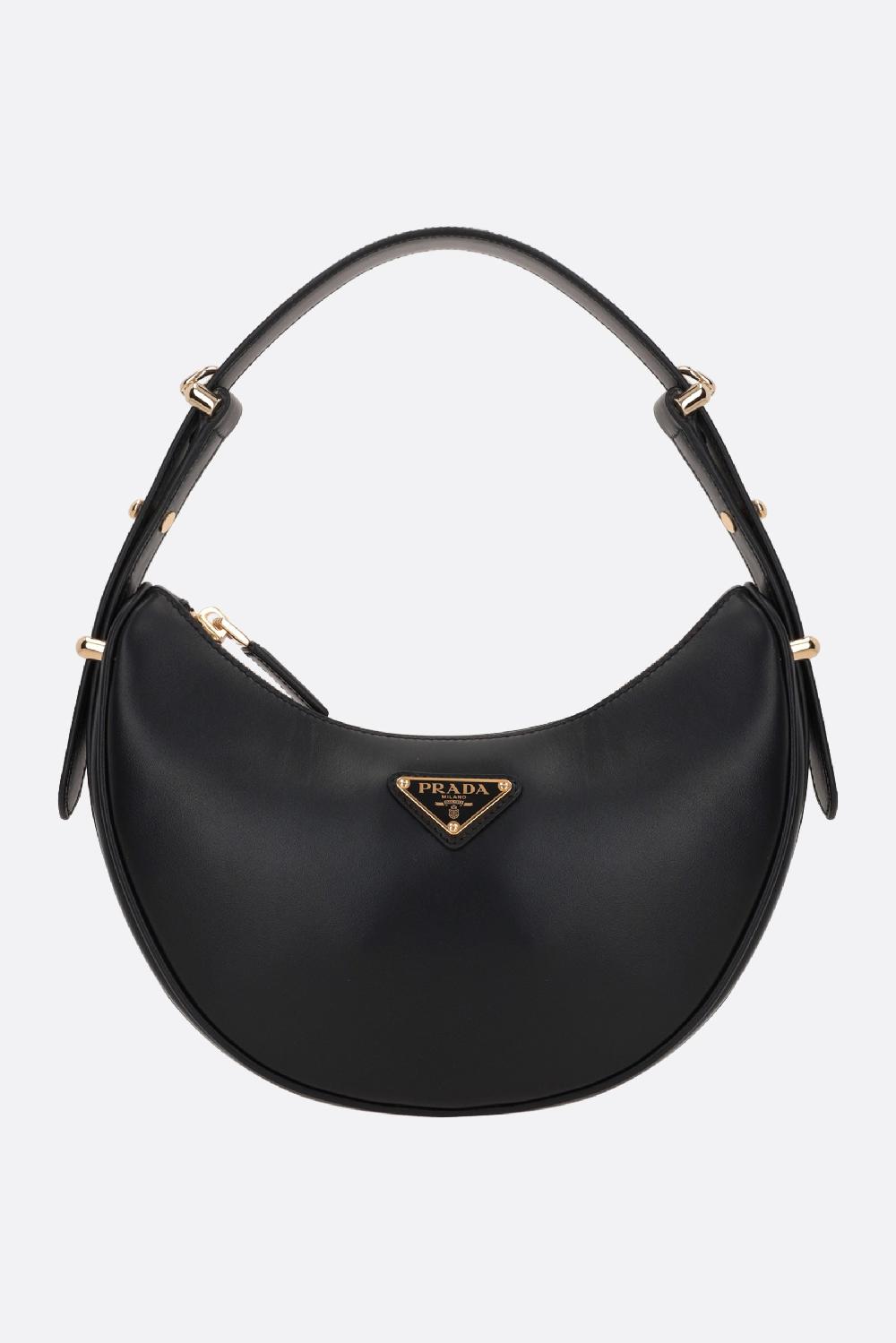 PRADA borsa a spalla Prada Arqué in pelle liscia