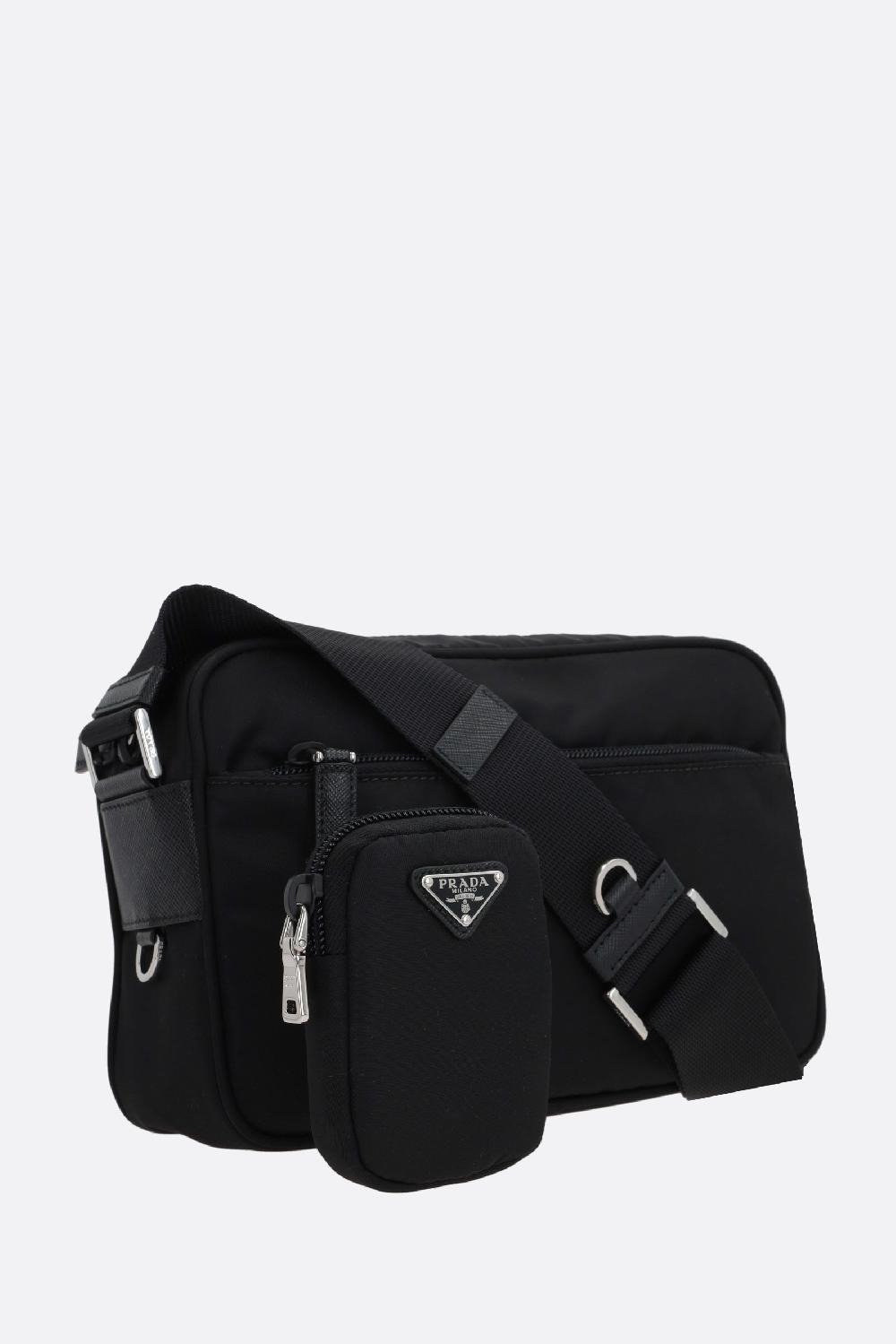 PRADA Borsa A Tracolla In Re-Nylon Con Logo