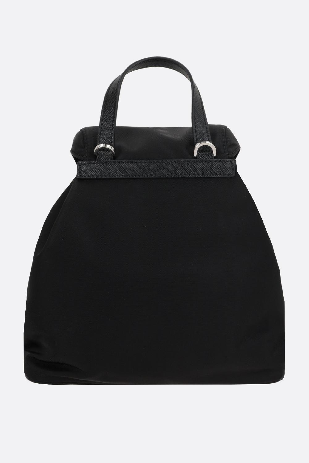 PRADA Borsa A Tracolla In Re-Nylon Con Ricamo