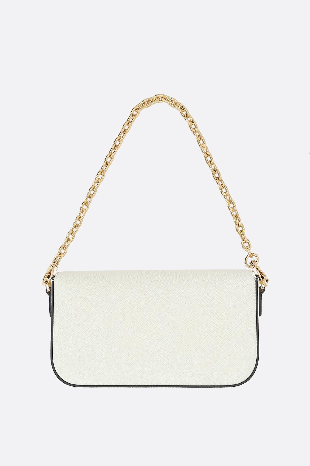 PRADA Borsa A Tracolla Mini In Pelle Saffiano Lux