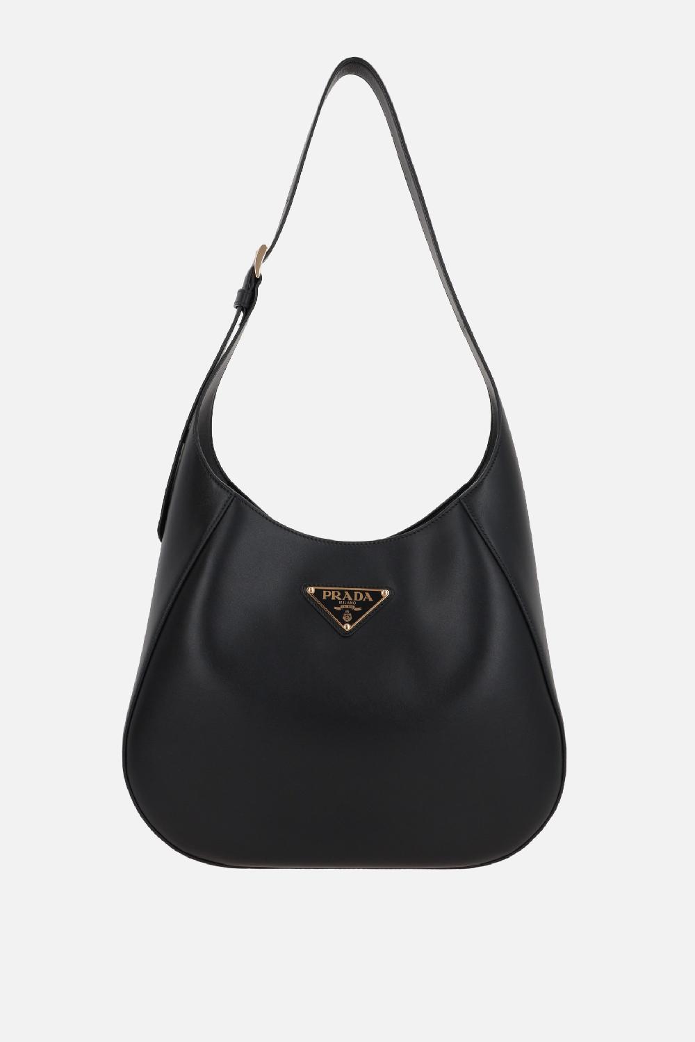 PRADA borsa hobo media in pelle City