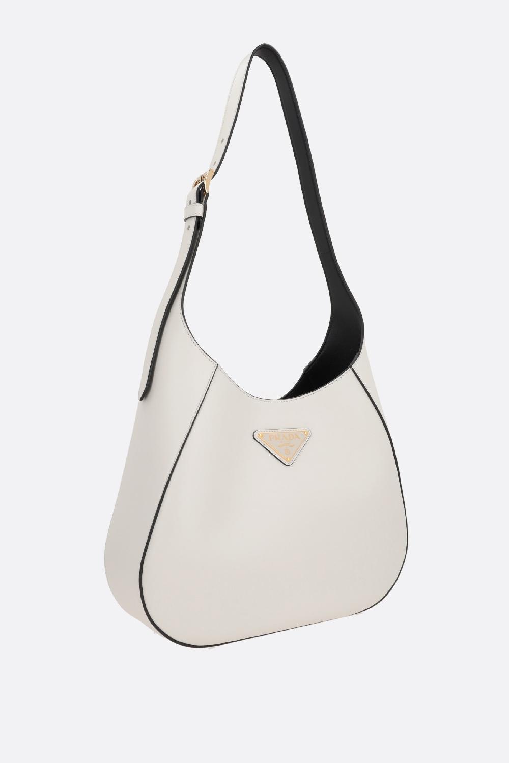 PRADA Borsa Hobo Media In Pelle City