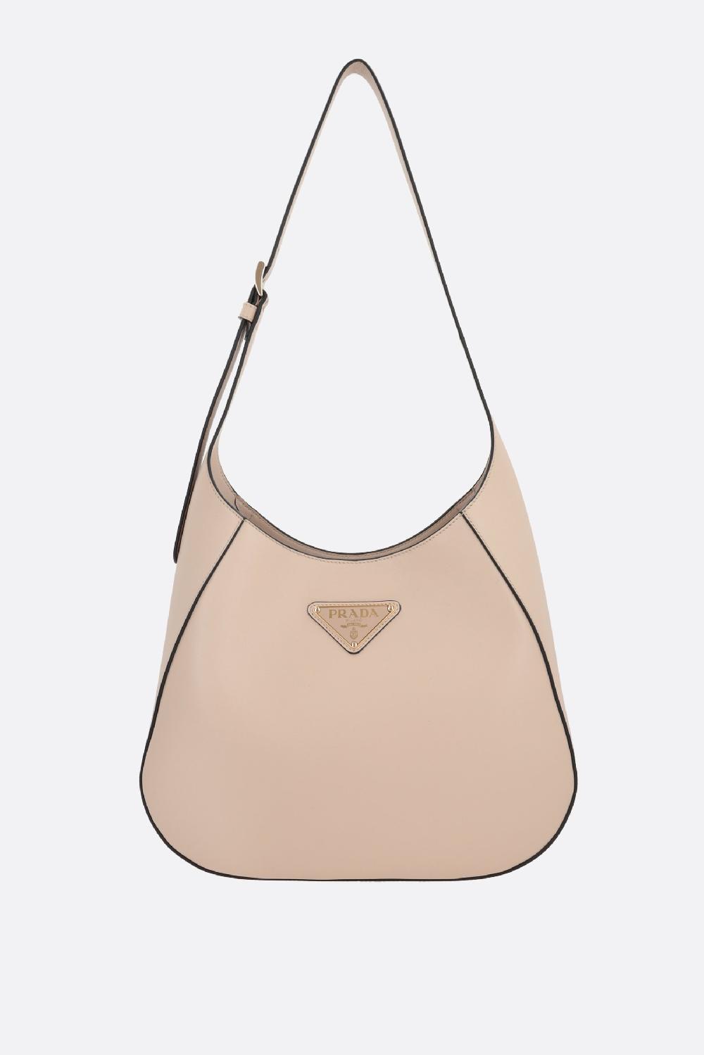 PRADA borsa hobo media in pelle City