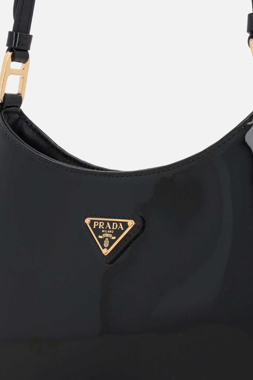 PRADA Borsa Hobo Prada Cleo In Vernice