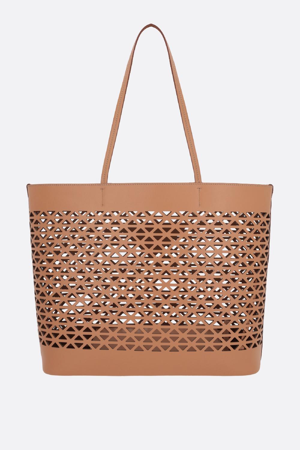 PRADA Borsa Shopping Large In Pelle Laserata