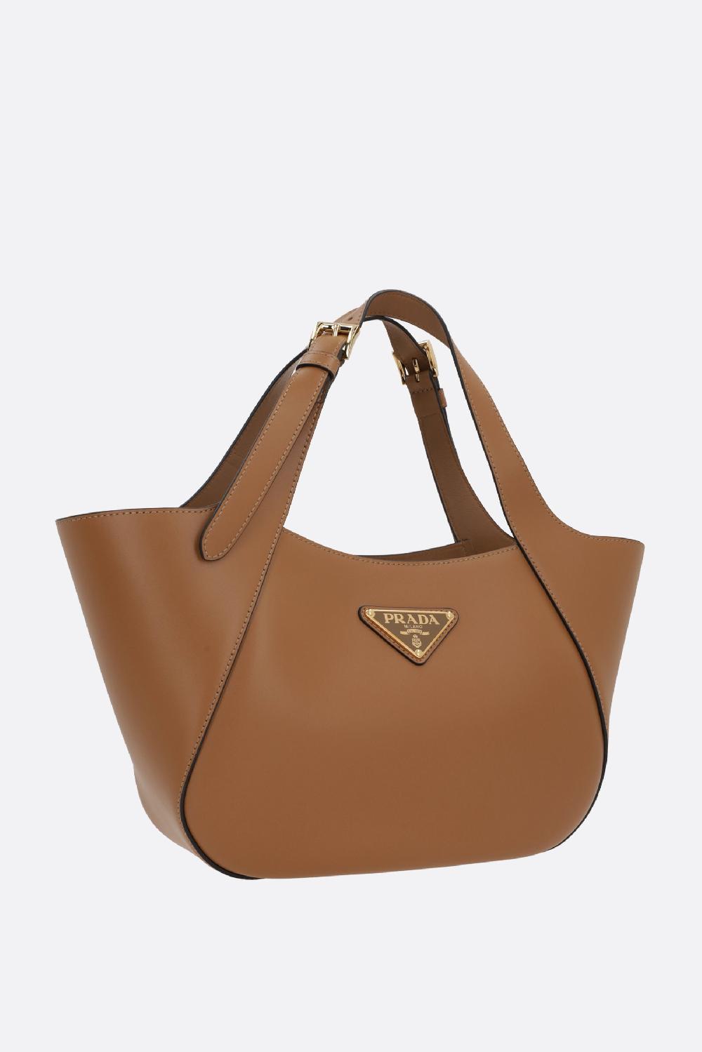 PRADA Borsa Shopping Media In Pelle City