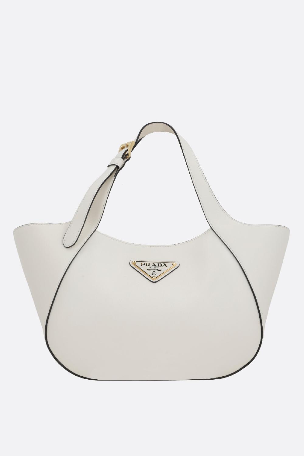 PRADA borsa shopping media in pelle City