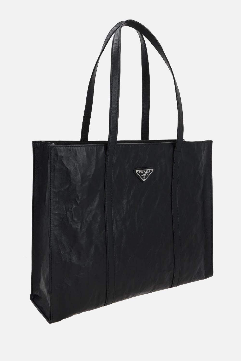 PRADA Borsa Tote Large In Nappa Antique