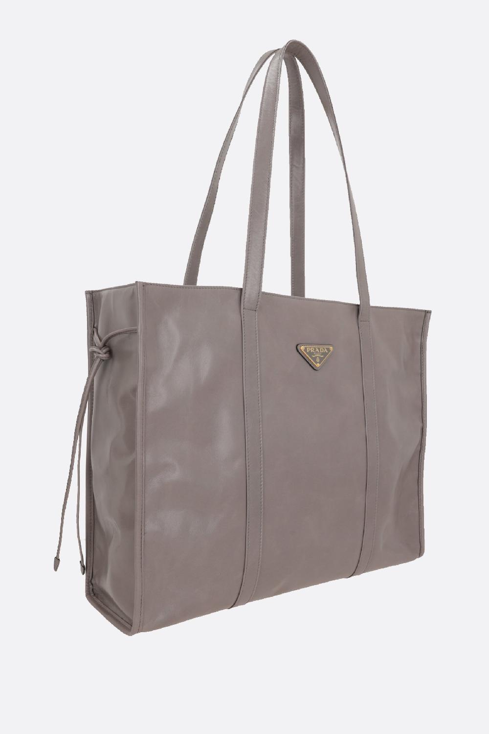 PRADA Borsa Tote Large In Pelle Soft Lux